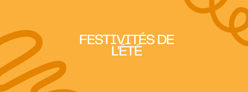 Couverture Facebook – FESTIVITÉS DE L’ÉTÉ